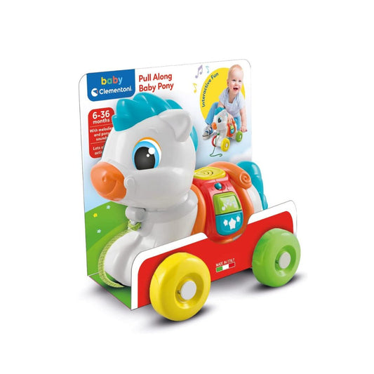 Arrastre Baby Pony con botones interactivos - Clementoni