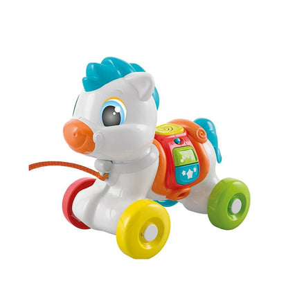 Arrastre Baby Pony con botones interactivos - Clementoni