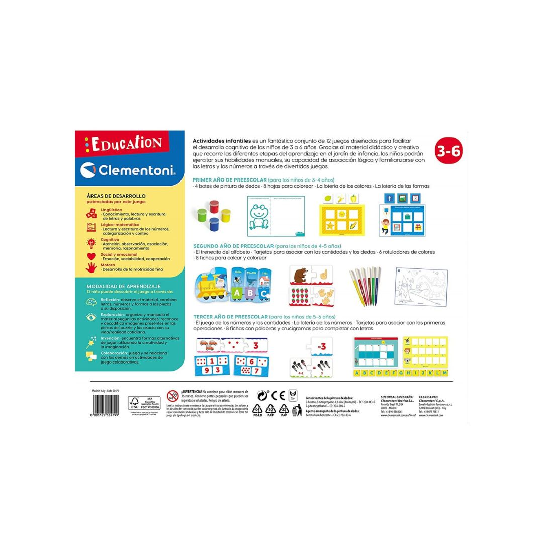 Juego de educación infantil 1º, 2º y 3º