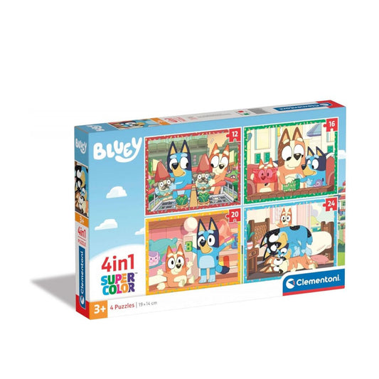 Puzzle 4 en 1 Bluey