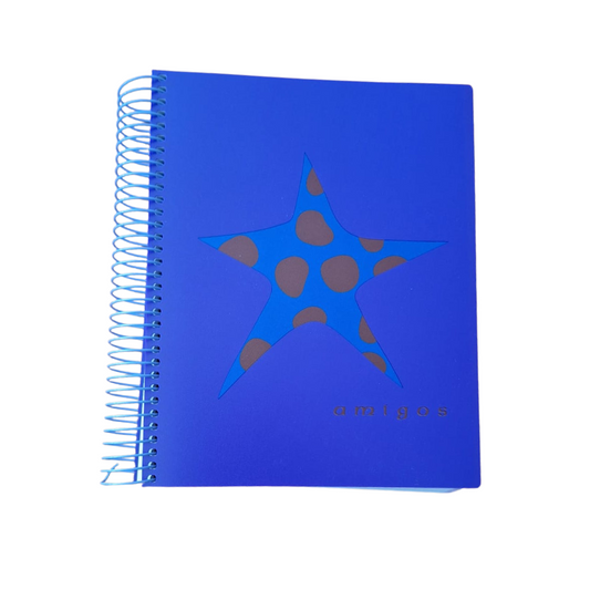 Cuaderno A5 160H T/Blanda cuadricula en color azul