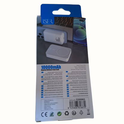 Cargador magnético inalámbrico Power bank 10000mAh