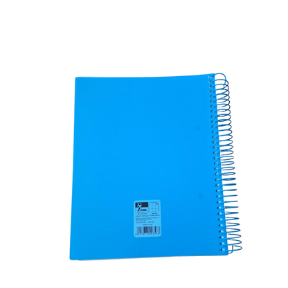 Cuaderno A5 160H T/Blanda cuadricula en color celeste