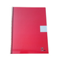 Cuaderno A4 50H Tapa blanda milimetrado color rojo