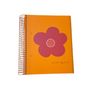 Cuaderno A5 160H T/Blanda cuadricula en color naranja