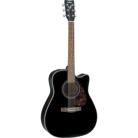 Guitarra acústica Yamaha FX370CBL en color negro